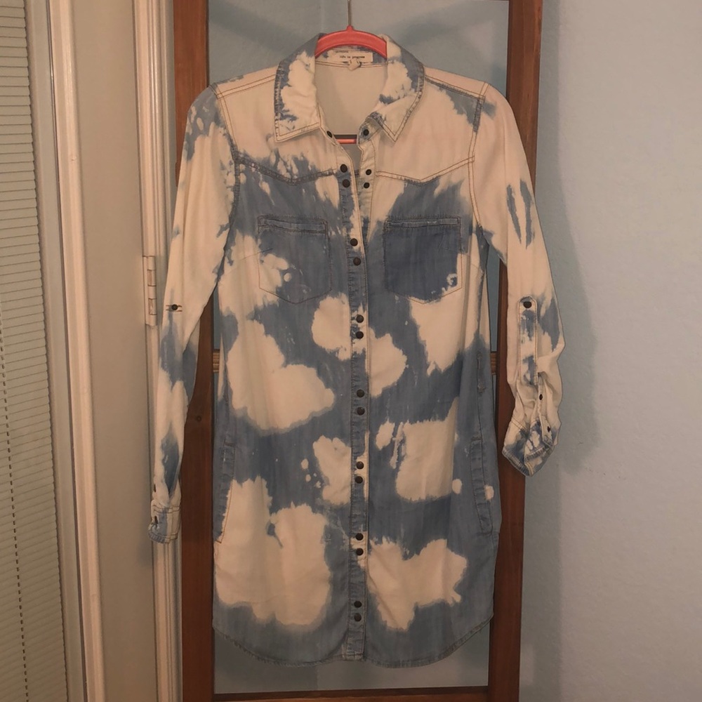 Tie dye t-shirt dress!